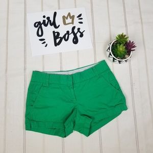 J.Crew green short size 2 -C9